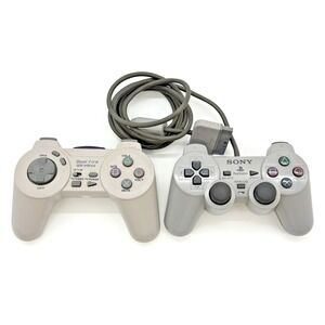 PlayStation PS1 DualShock Controller SCPH-1200 + Performance Dual Fire Wireless